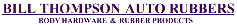 BILL THOMPSON AUTO RUBBER